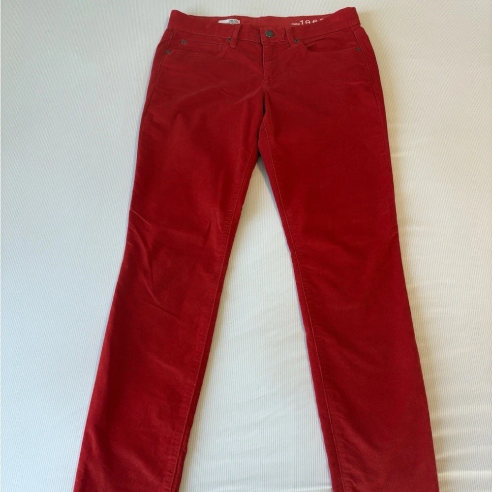 GAP Vibrant Red Legging Jeans